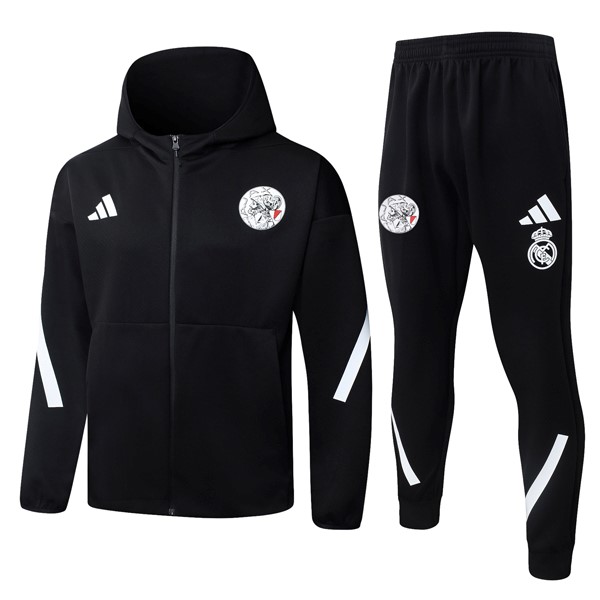 Chandal Con Capucha Ajax 2026/2027 Negro